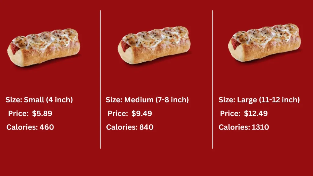 Infographic showing price of Firehouse Meatball®