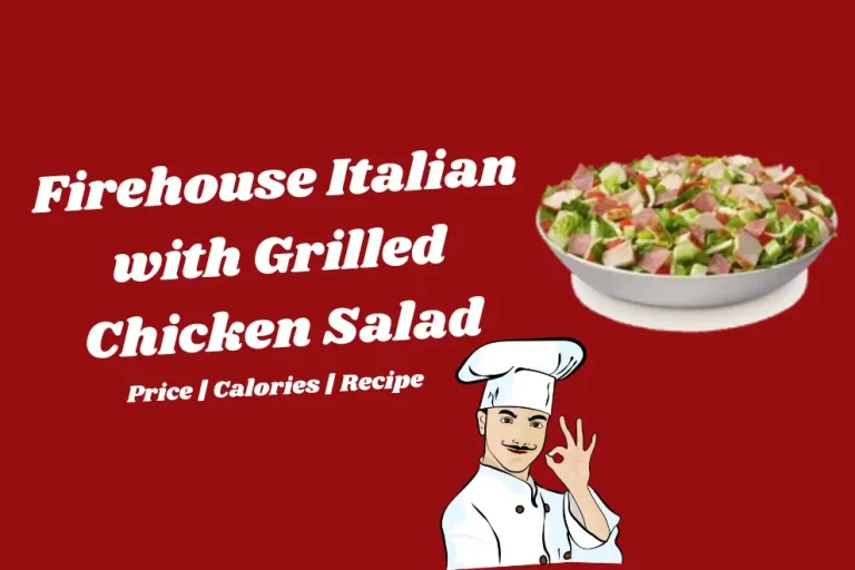 Firehouse Italian with Grilled Chicken Salad