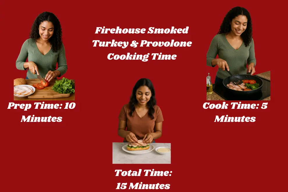 Firehouse Smoked Turkey & Provolone Cooking Time