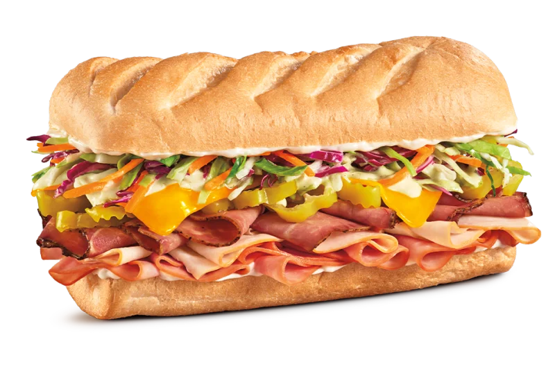 Firehouse Alabama Style BBQ Triple Stack Sub - full menu item