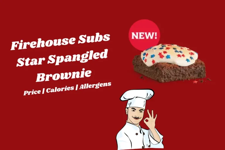 Firehouse Subs Star Spangled Brownie