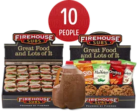 Firehouse Subs Deluxe Platter Bundle - menu item